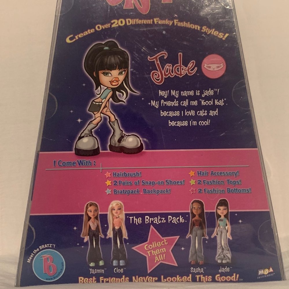 Vintage 2003 Bratz Jade Doll - $200 - New In Box - Rare collectible - Picture 3 of 3